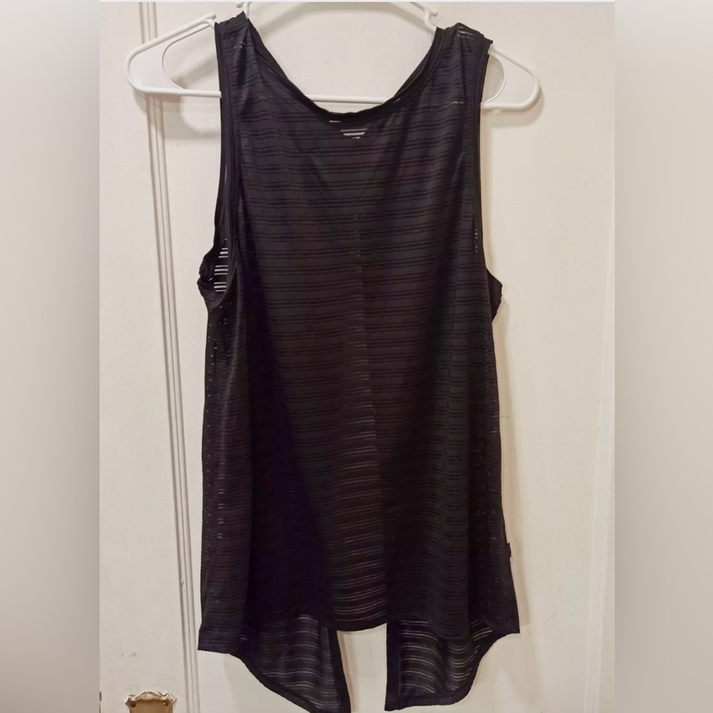 LULULEMON Meet Halfway Tank
Semi Sheer Striped Sleeveless Top